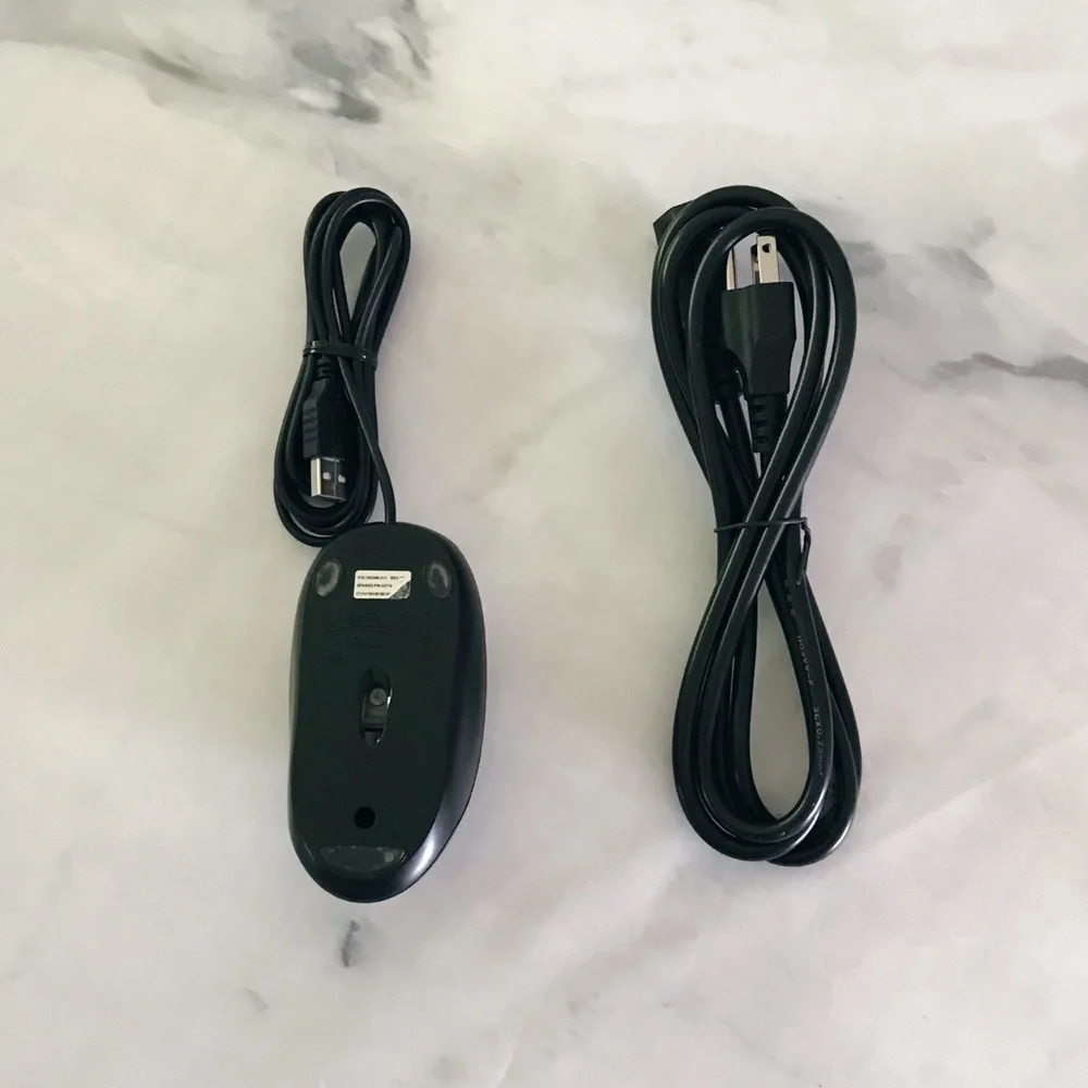 NWOT HP Hewlett-Packard 265986-001 USB Mouse 3 Prong AC Power Cord Set